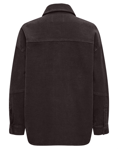 Only - ONLTiggy L/S Cord Shacket Skjorte - Ganache